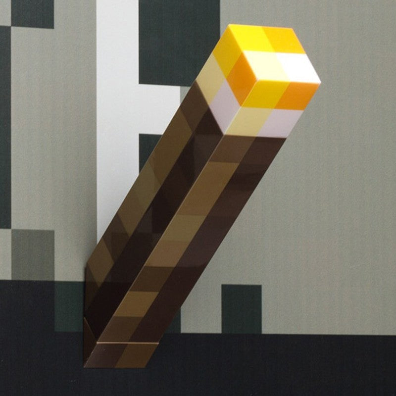 Lámpara Antorcha Minecraft