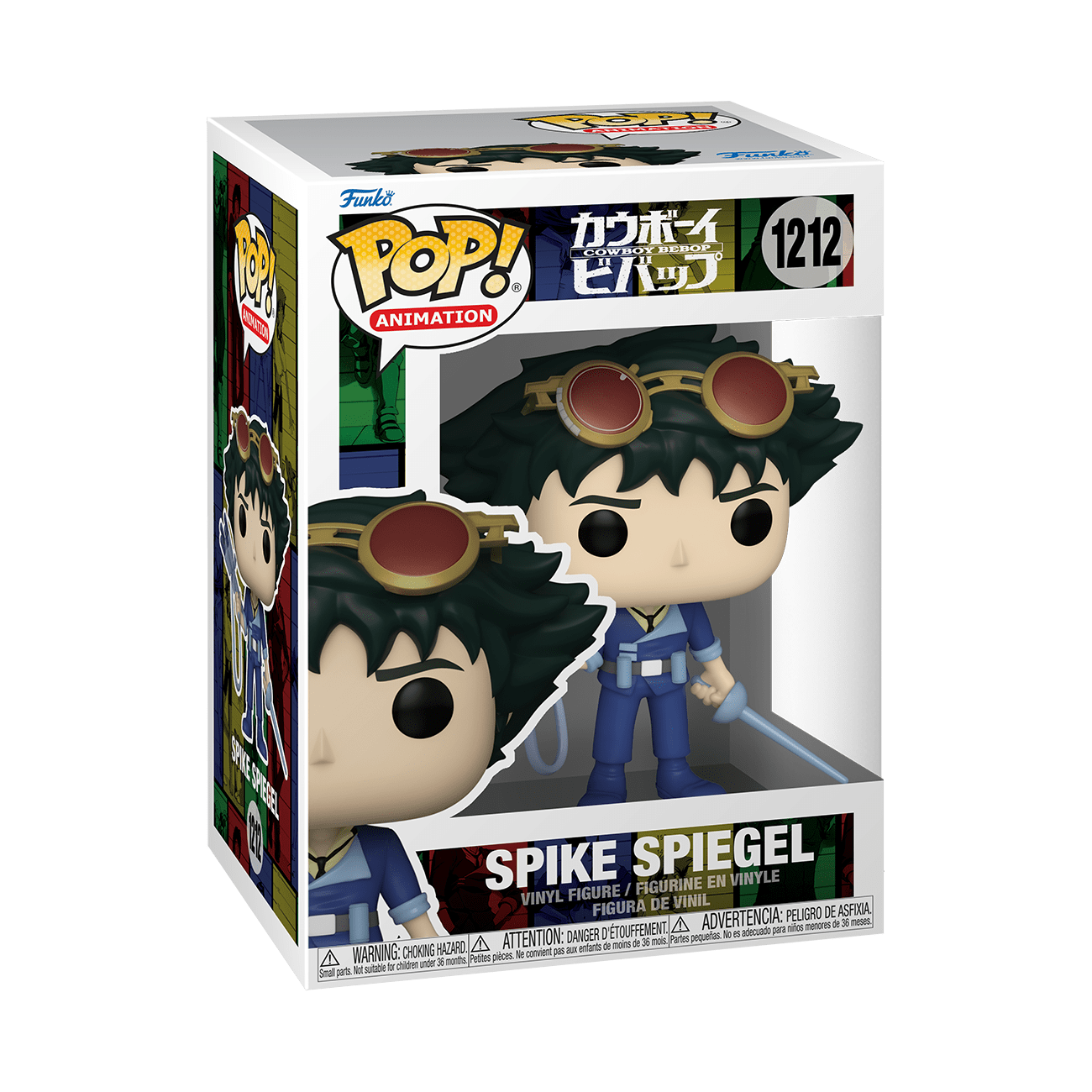 Funko POP - Spike Spiegel - Cowboy Bebop - Arma y Espada