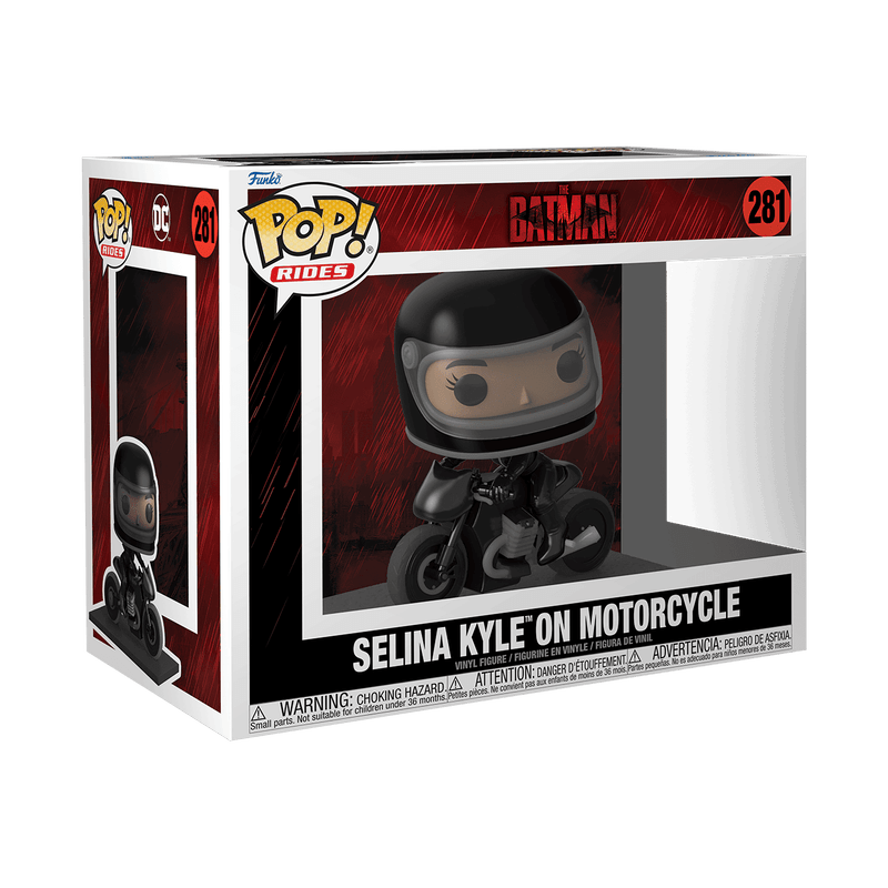 Funko Pop DLX: The Batman - Selina Kyle on Motorcycle