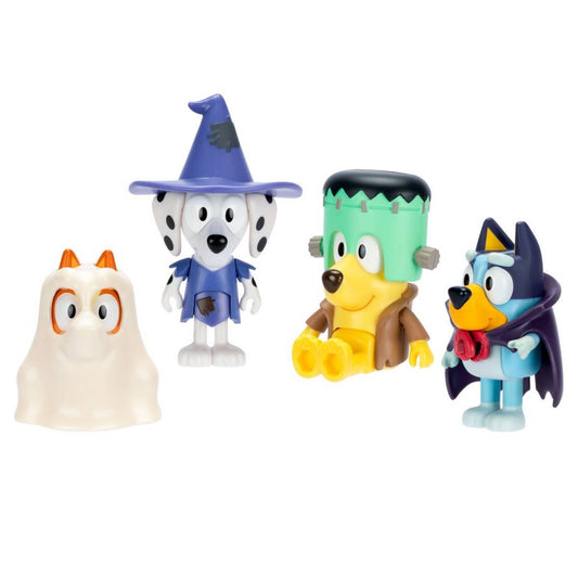 Bluey Set 4 Figuras - Halloween