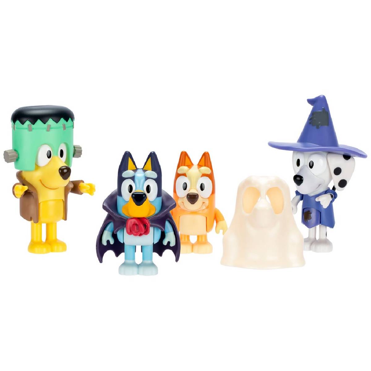 Bluey Set 4 Figuras - Halloween