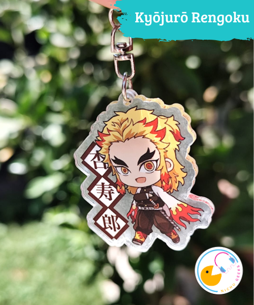 Llavero Kimetsu no Yaiba Ver.1 - Doble Cara