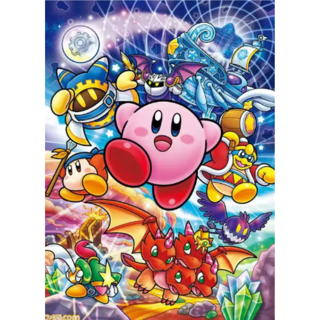 Pintura de Diamantes - Kirby 30x40 cm