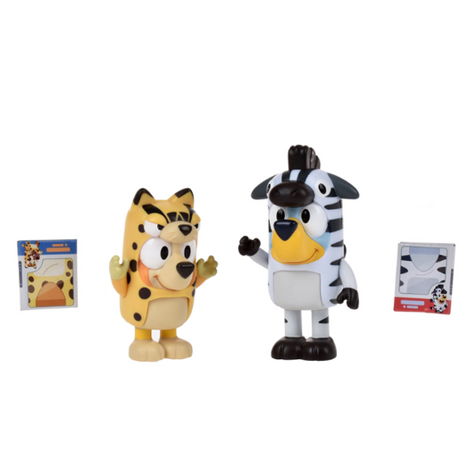 Bluey Set 2 Figuras - Disfraces de animales