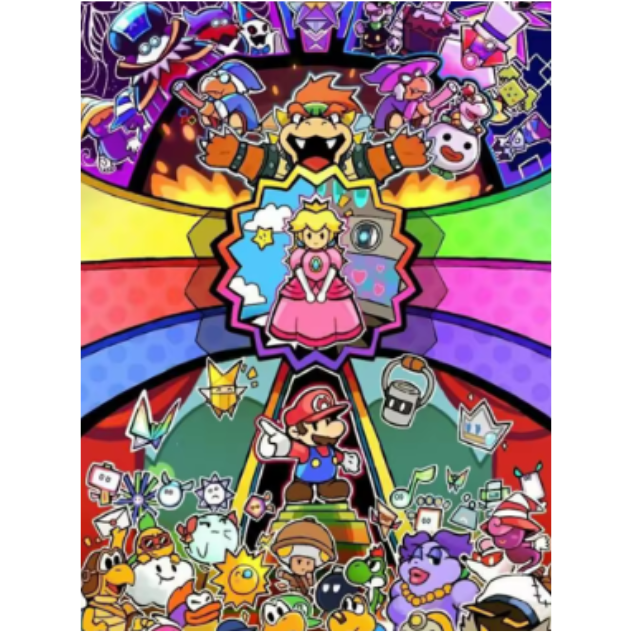 Pintura de Diamantes - Super Mario Bros 30x40 cm