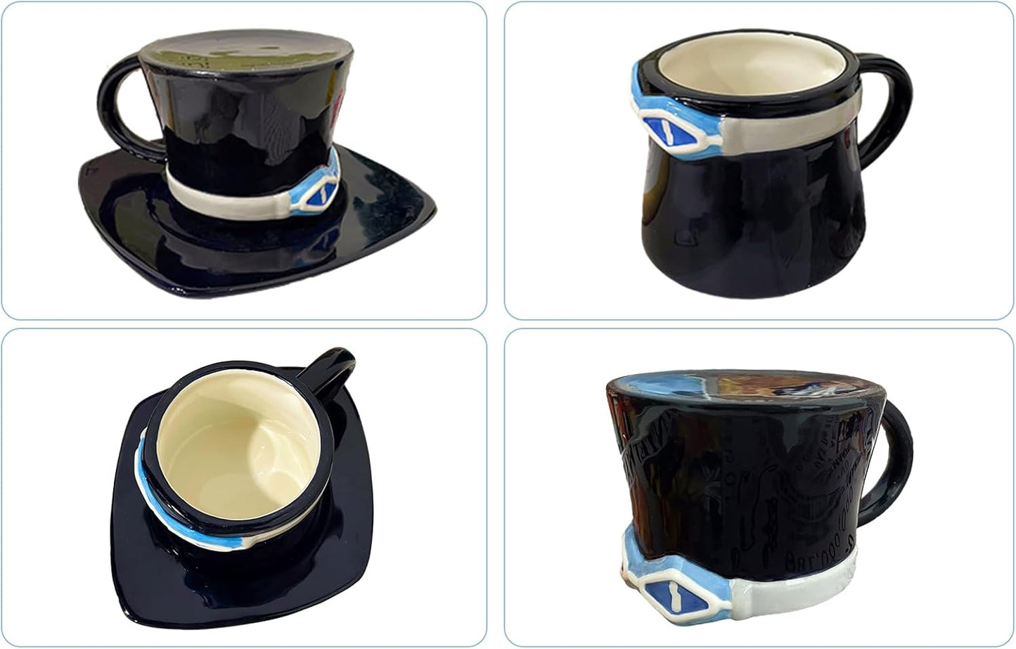 Taza One Piece Sombrero Con Plato (Sabo)