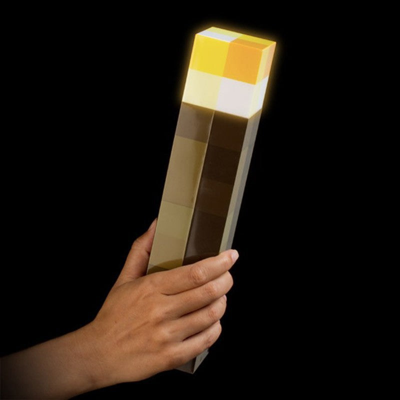 Lámpara Antorcha Minecraft