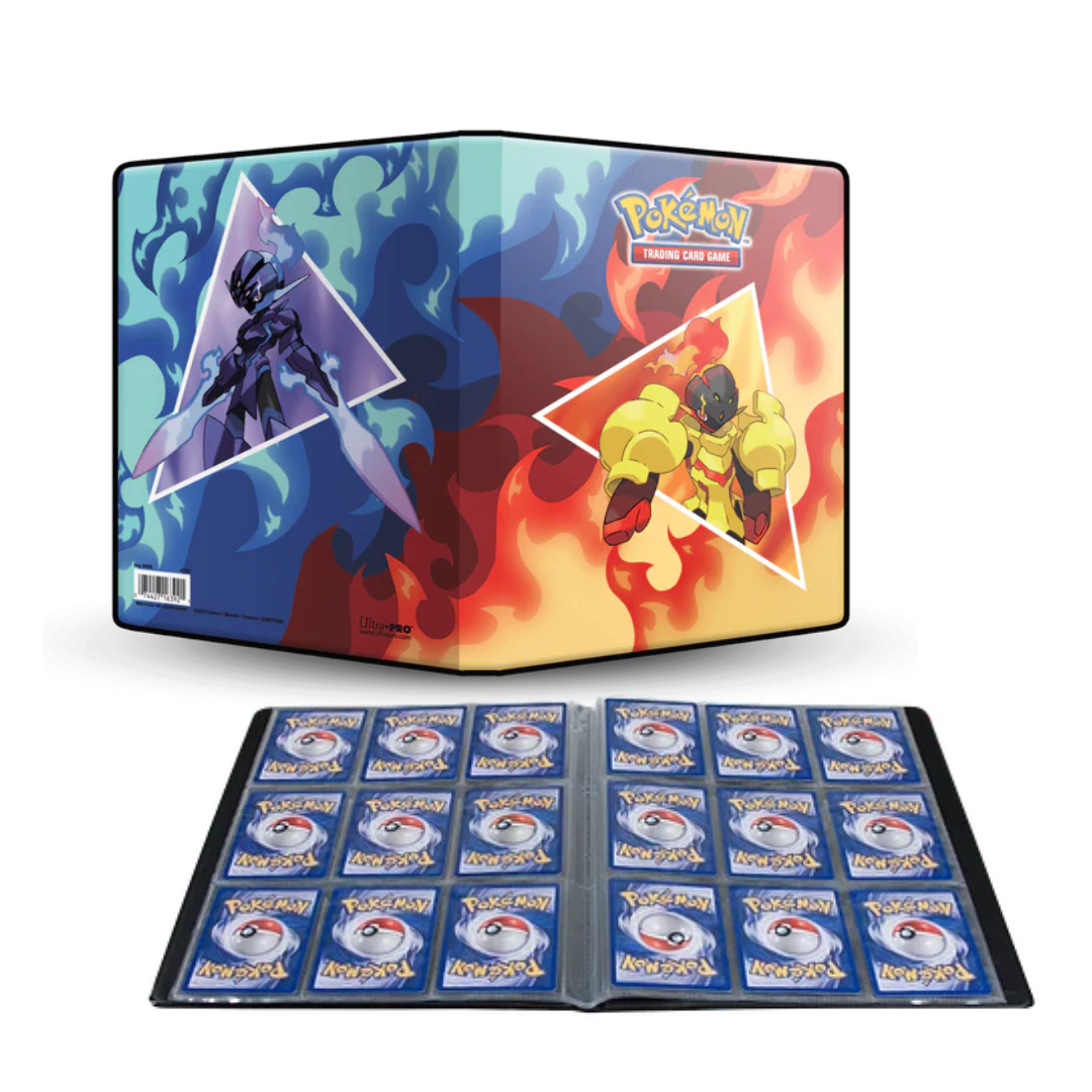 Portafolio De 9 Bolsillos Cartas Pokemon - Armarouge y Ceruledge