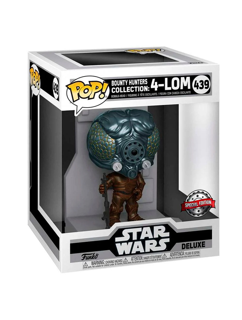 Funko Pop - Bounty Hunter - 4-LOM - Star Wars Edición Especial