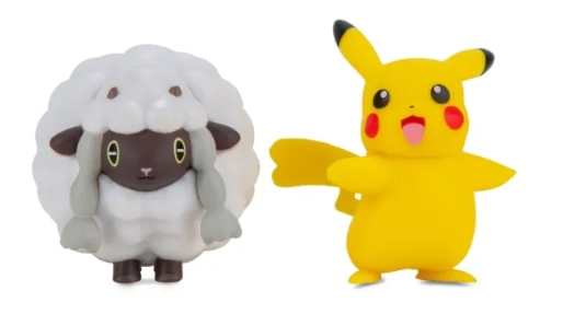 Figura: Pack de Batalla Pokémon - Pikachu & Wooloo