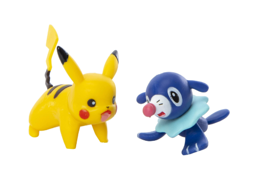 Figura: Pack de Batalla Pokémon - Pikachu & Popplio