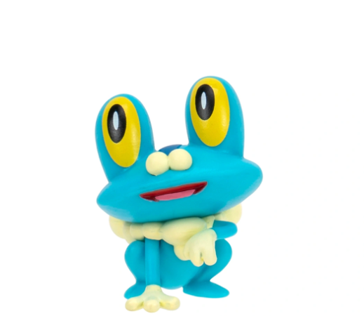 Figura: CLIP 'N' GO - Froakie + Poké Ball
