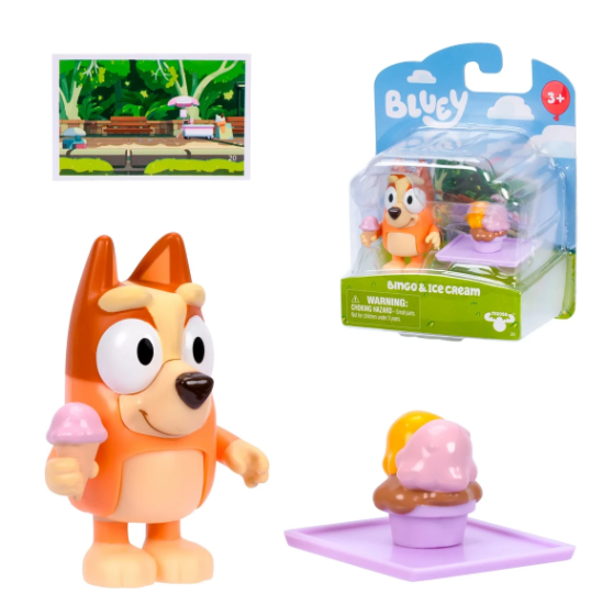 Figura: Bluey - Bingo y Helado