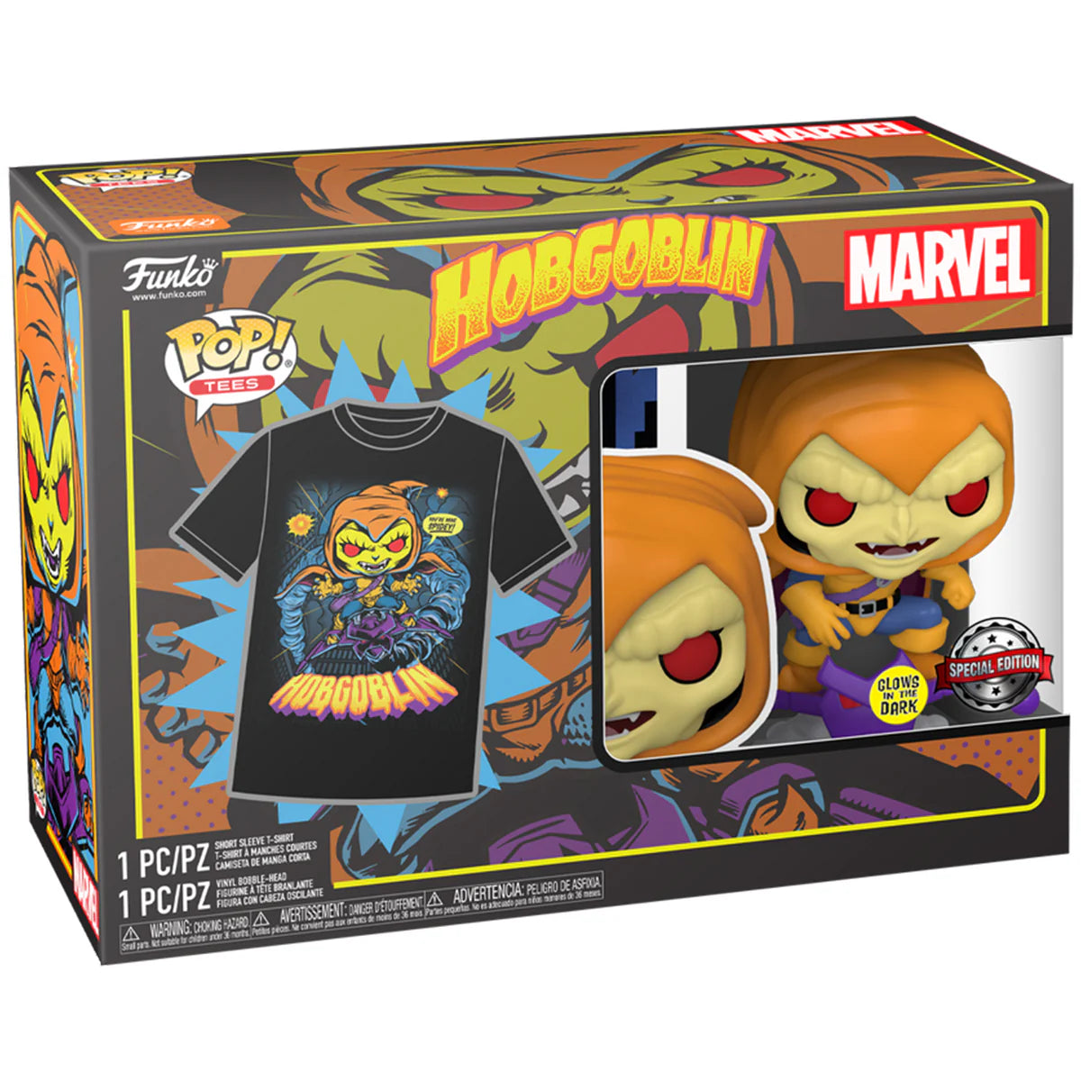 Funko Pop - Hobgoblin + Polera - Spiderman