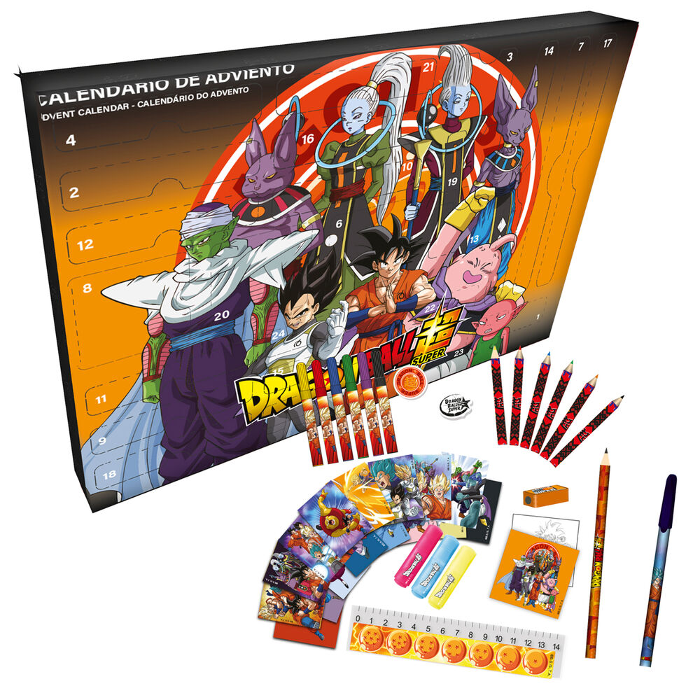 Calendario de Adviento Dragon Ball Z Super ¡Despierta tu Ki Navideño!