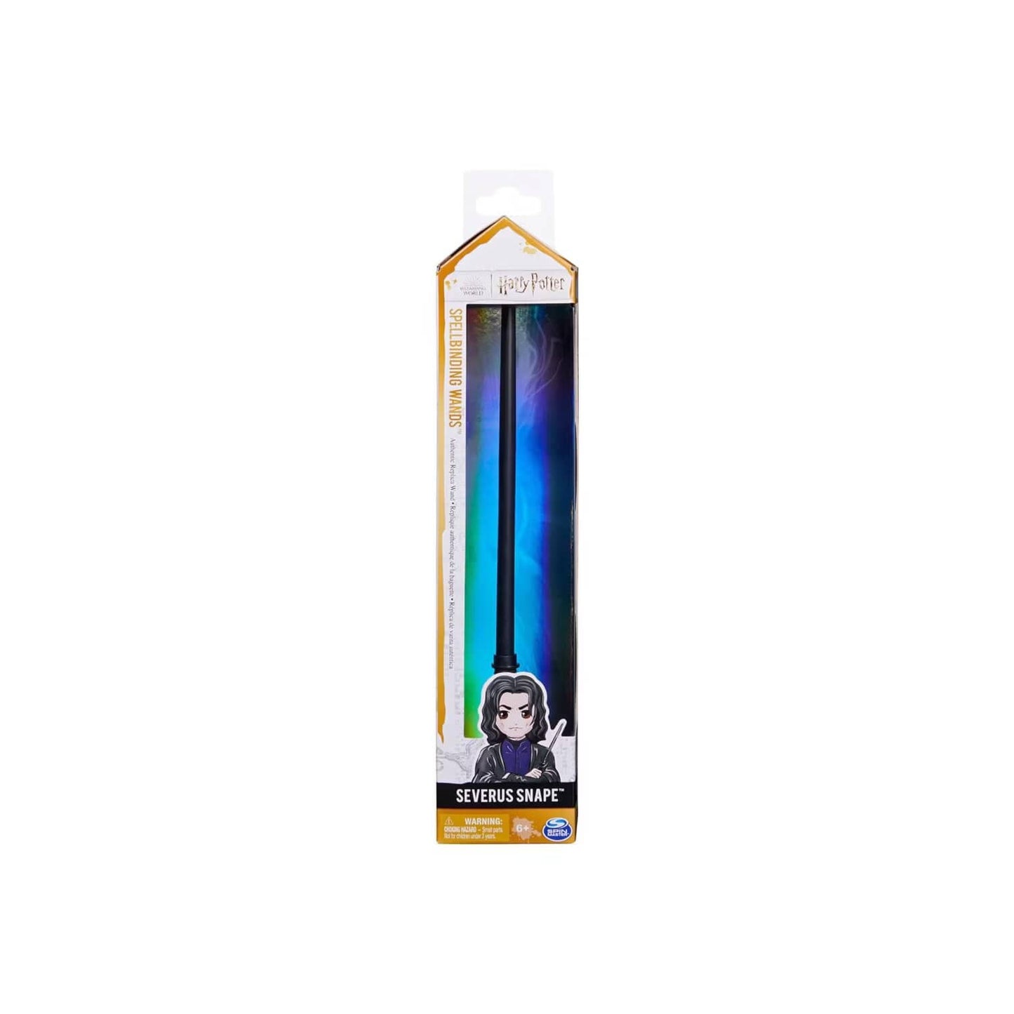 Harry Potter Varita Con Tarjeta De Hechizo - Severus Snape