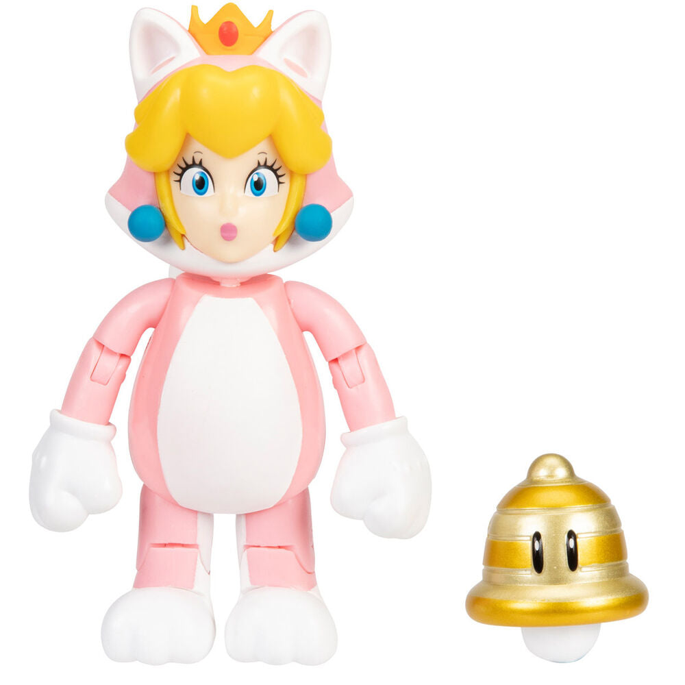 Figura Peach Felina Super Mario Wave 28 Nintendo 10cm