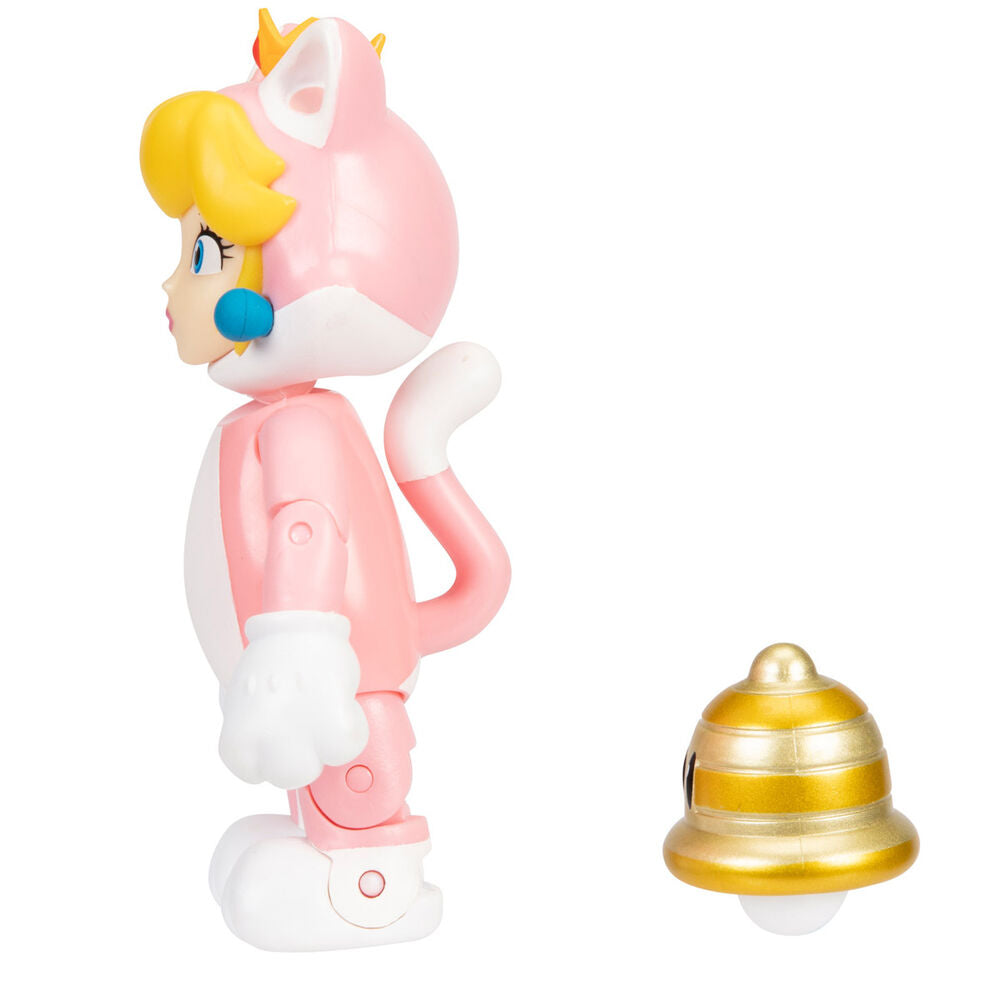 Figura Peach Felina Super Mario Wave 28 Nintendo 10cm