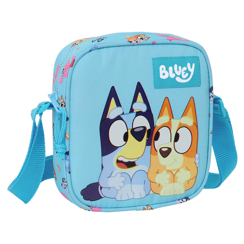 Bolso bandolera Bluey Tamaño: 16x4x18cm. Bandolera ajustable.