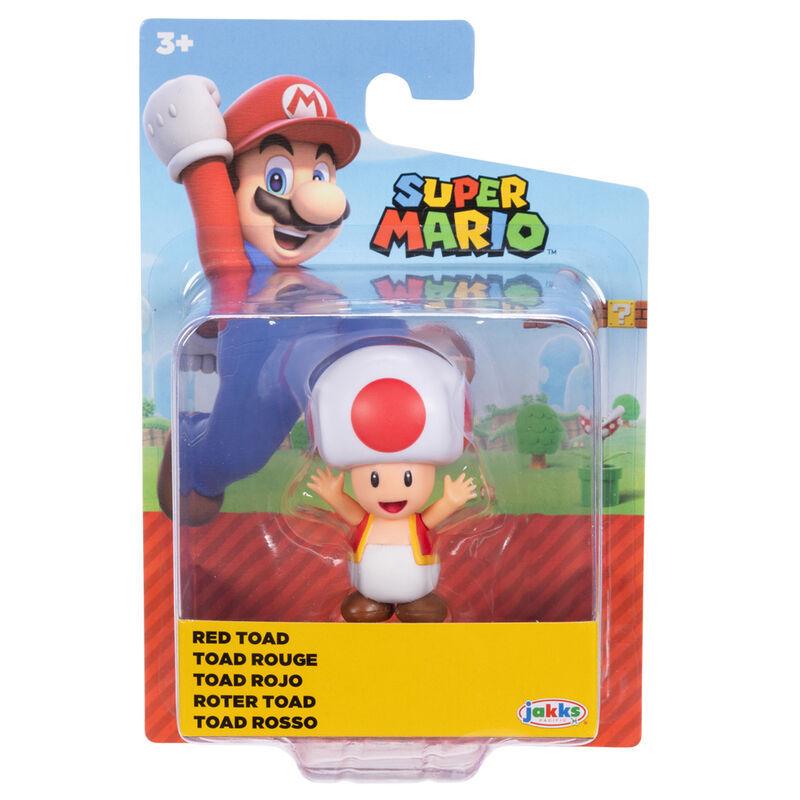 Figura: Super Mario - Toad rojo