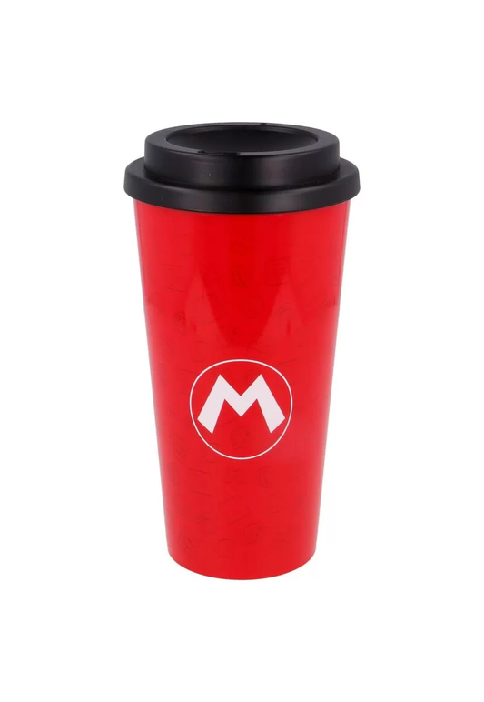Mug Doble Pared Super Mario 520 Ml Multicolor Nintendo