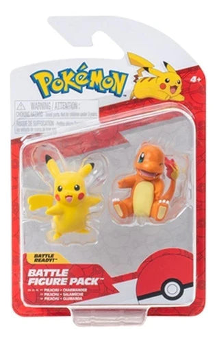 Figura: Pokemon Pikachu + Charmander