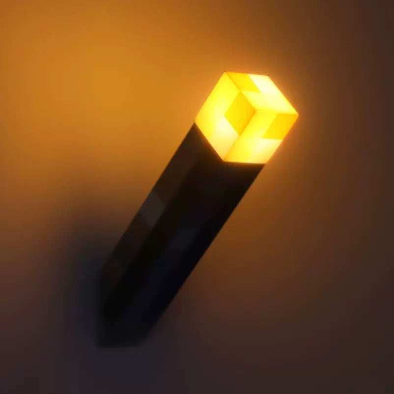 Lámpara Antorcha Minecraft