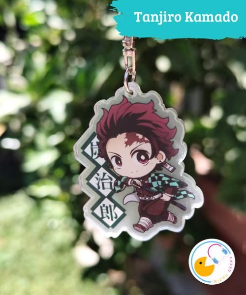 Llavero Kimetsu no Yaiba Ver.1 - Doble Cara