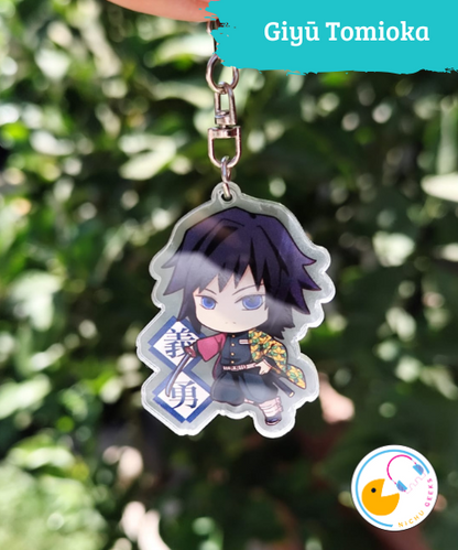 Llavero Kimetsu no Yaiba Ver.1 - Doble Cara
