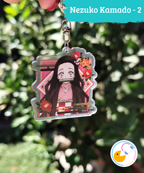 Llavero Kimetsu no Yaiba Ver.1 - Doble Cara
