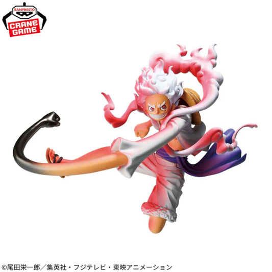 Figura Monkey D. Luffy GEAR 5 - One Piece BATTLE RECORD COLLECTION