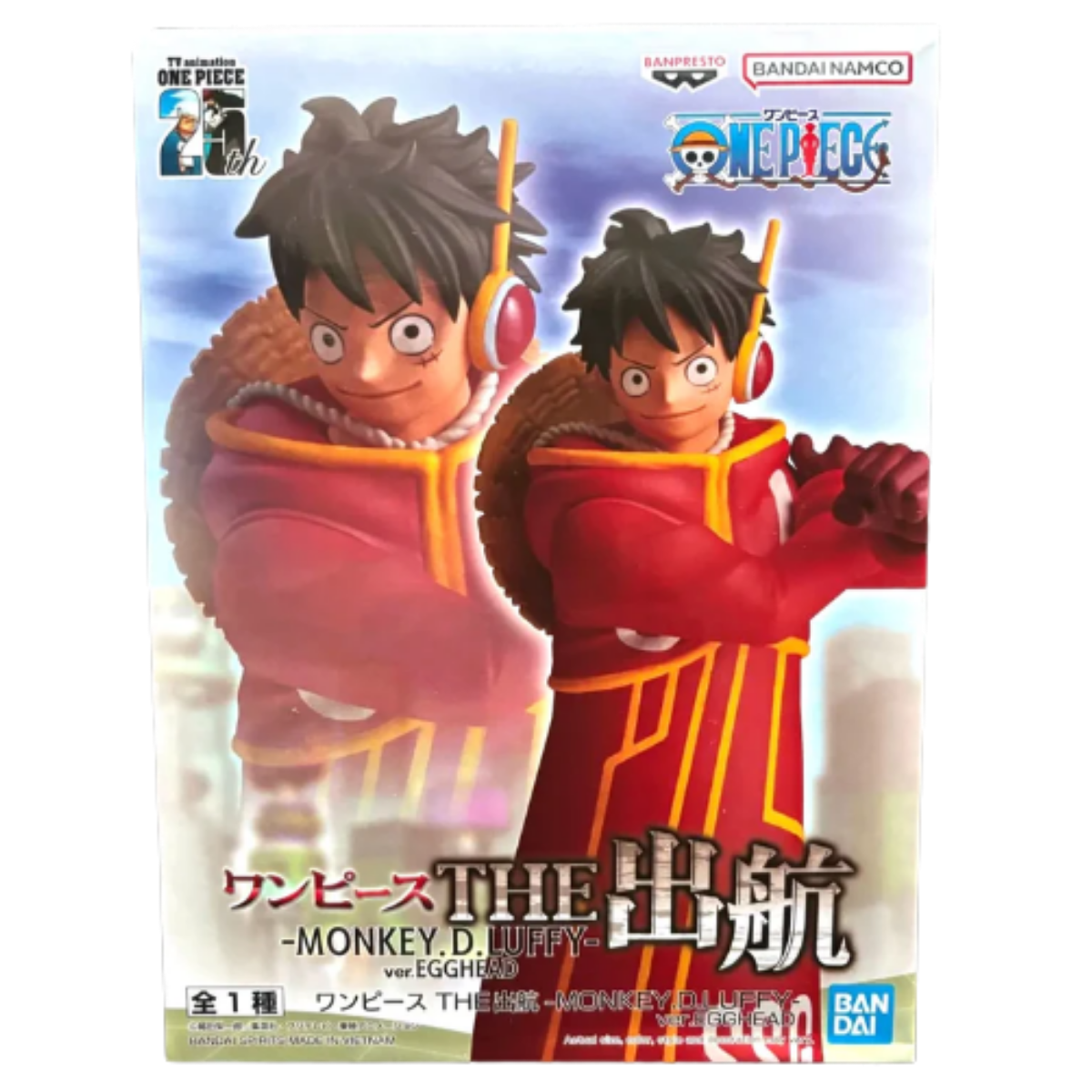Figura: One Piece The Shukko - Monkey.D.Luffy Ver.Egghead