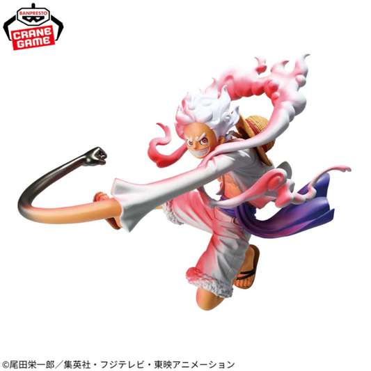 Figura Monkey D. Luffy GEAR 5 - One Piece BATTLE RECORD COLLECTION