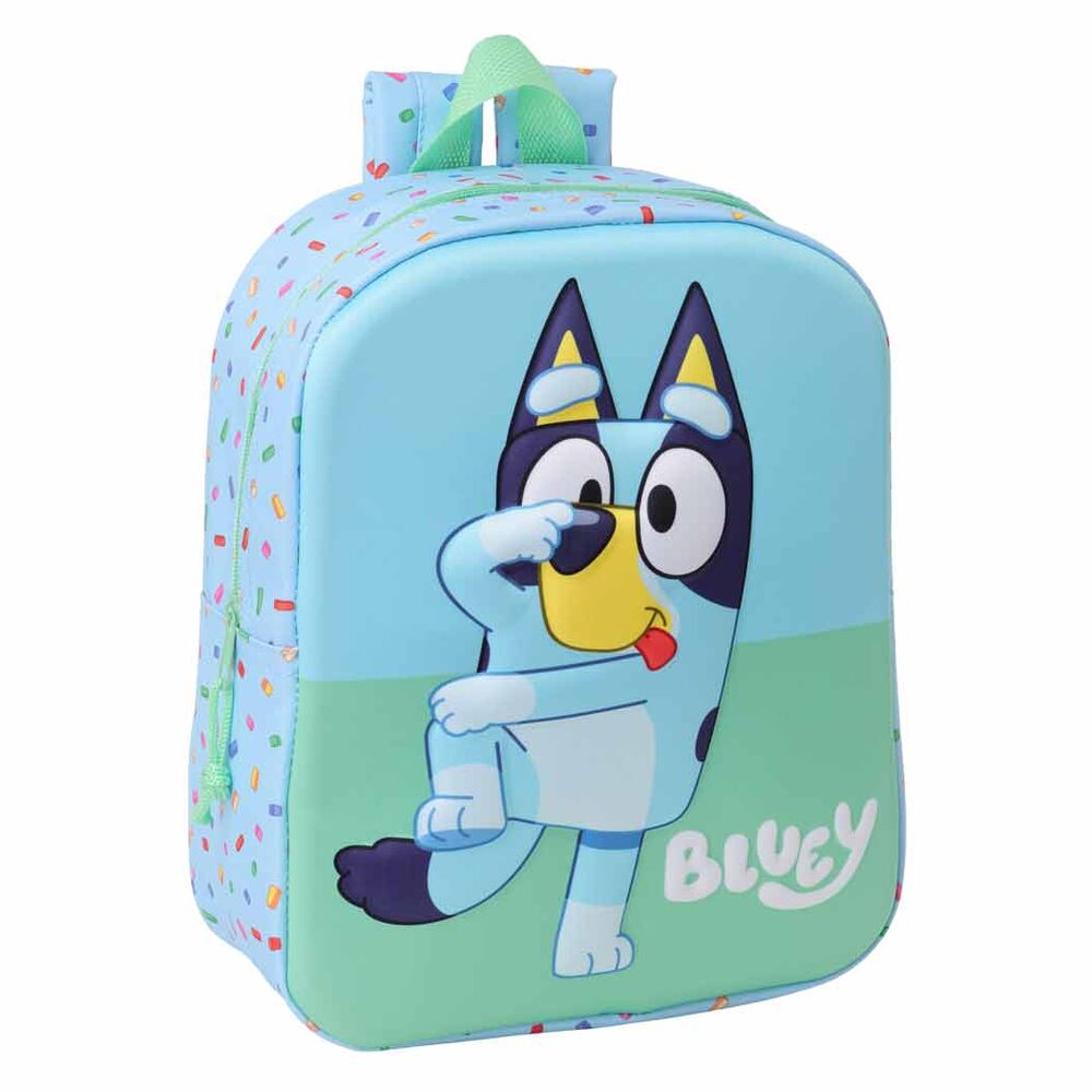 Mochila 3D Bluey: ¡Lista para la Escuela!