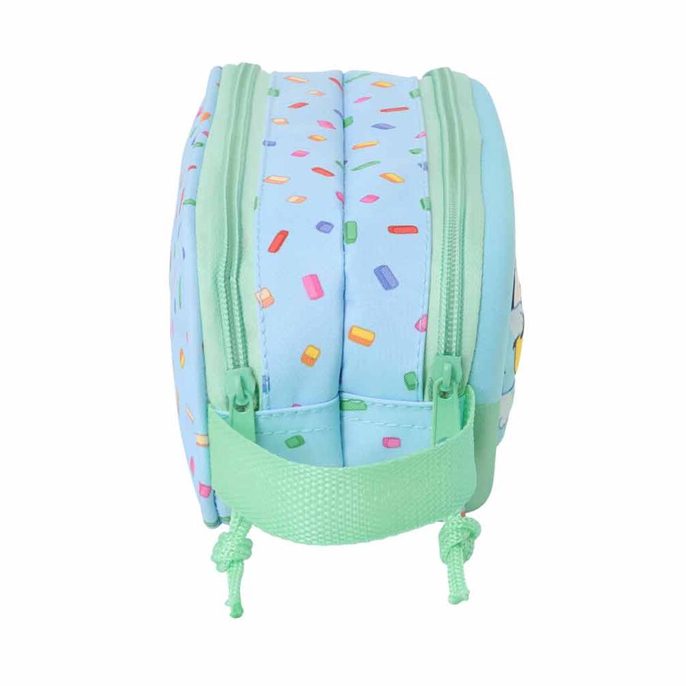 Estuche 3D Doble de Bluey: ¡Aventuras y Organización!