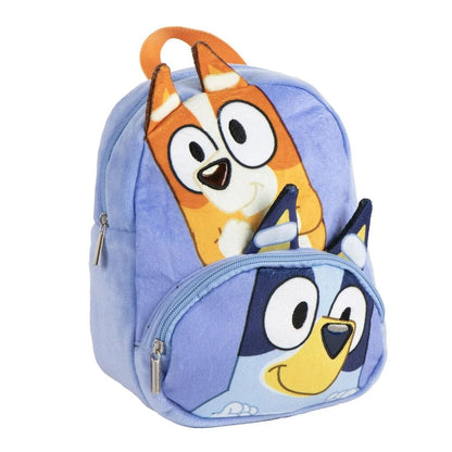 Mochila Peluche Bluey y Bingo 22cm